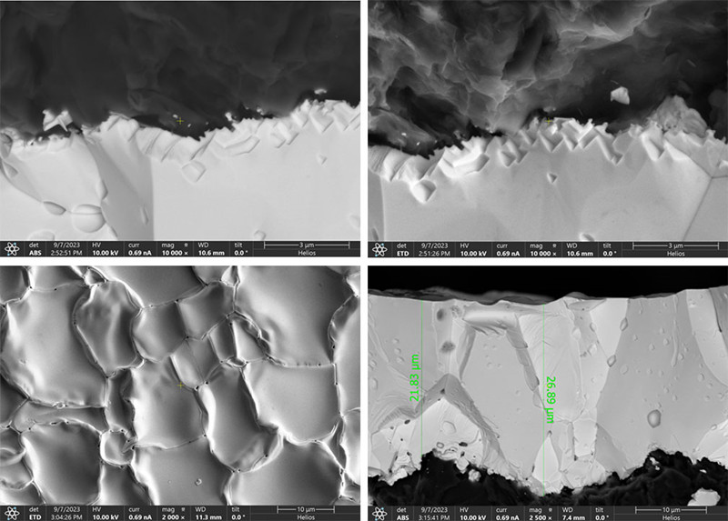 Optimization defectus et puritatem in Sic crystallis Tac coating