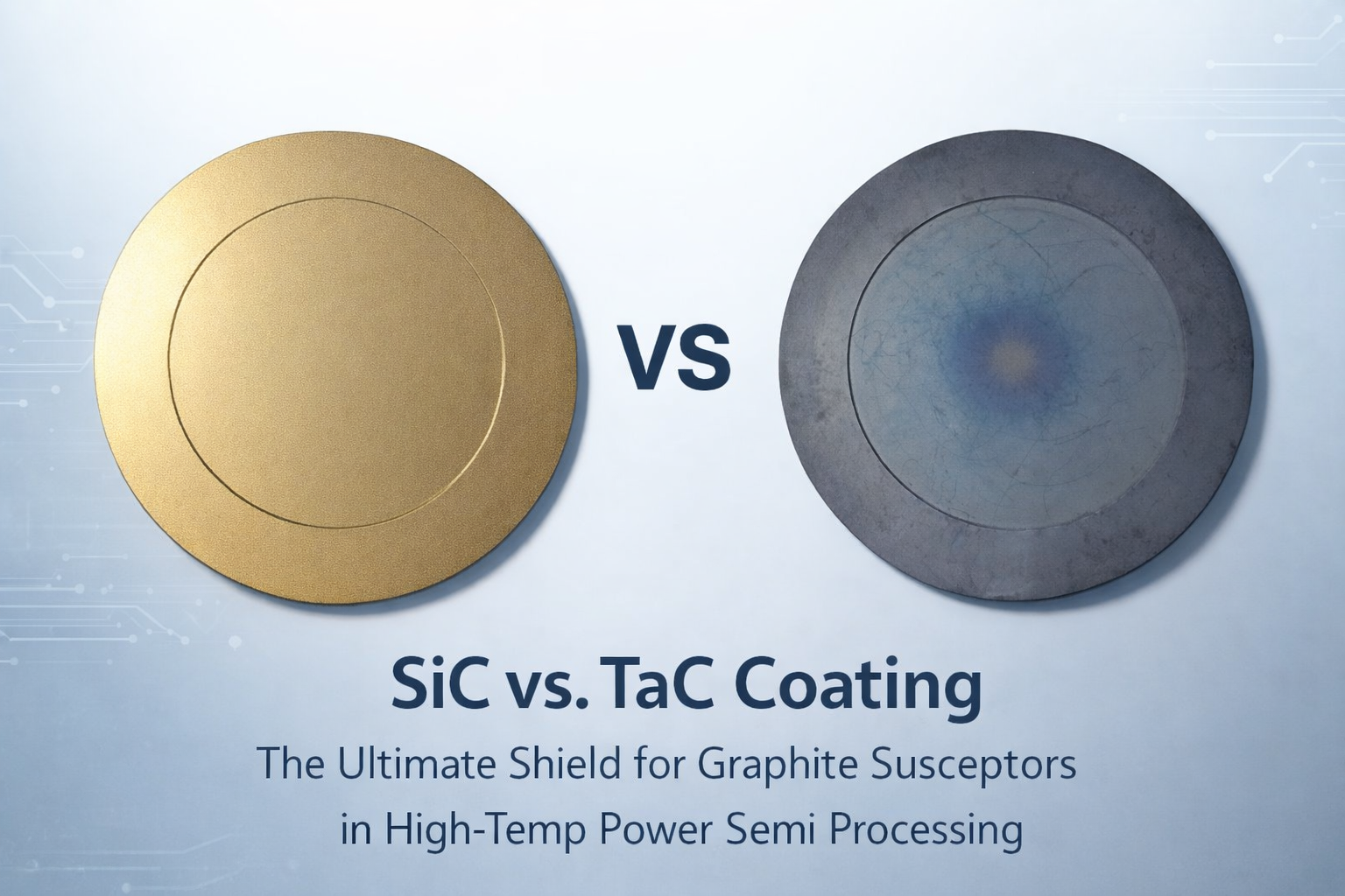 SiC vs. TaC Coating: Ultimate scutum pro Graphite Susceptores in High-Temp Power Semi Processing
