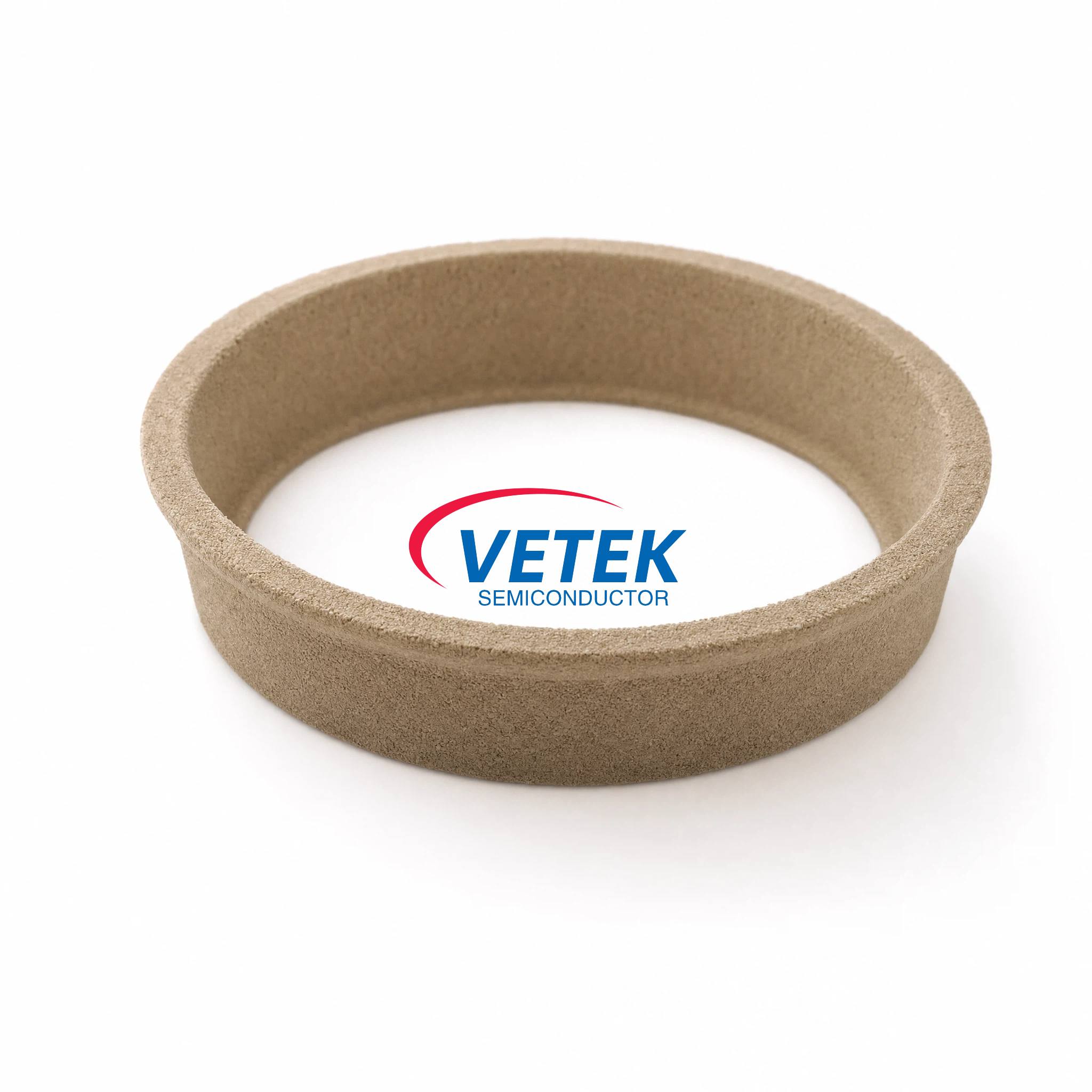 Cur porosum Tantalum Carbide (TaC) Coated Graphite Ring Critical for Reliable SiC Crystal Augmentum