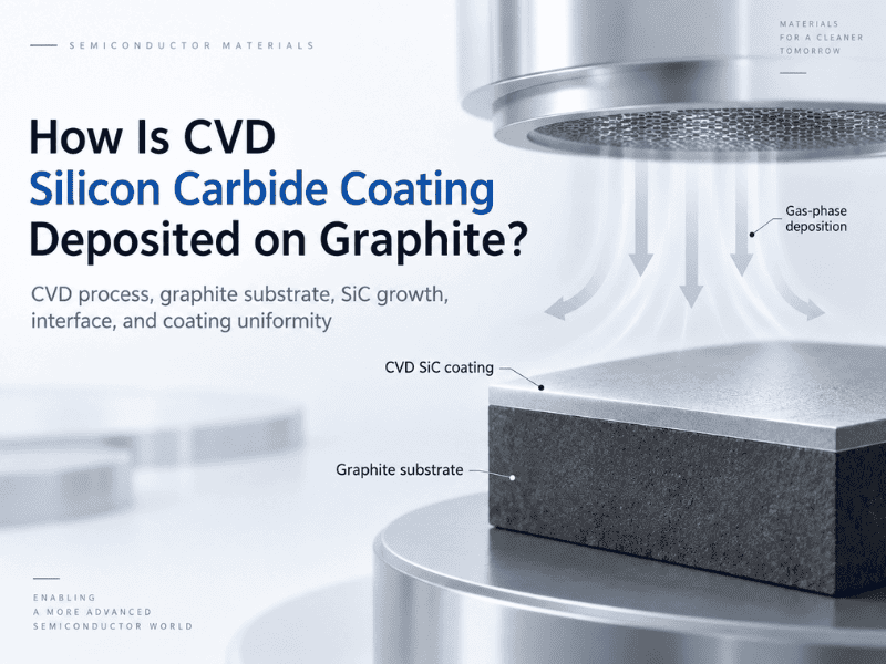 Quomodo CVD Silicon Carbide Coating Depositus in Graphite?