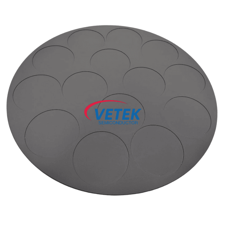 SiC iactaret graphite susceptor pro ASM