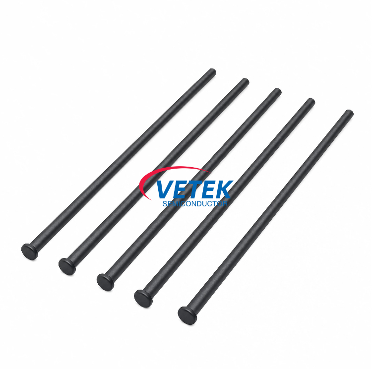 VETEK-AMAT cavum Erige Pin Solutio: Summus Puritas Graphite Substratum cum CVD SiC Coating